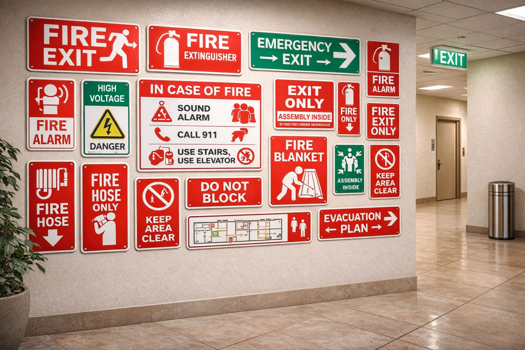 Safety Signage – AM Sign Co.