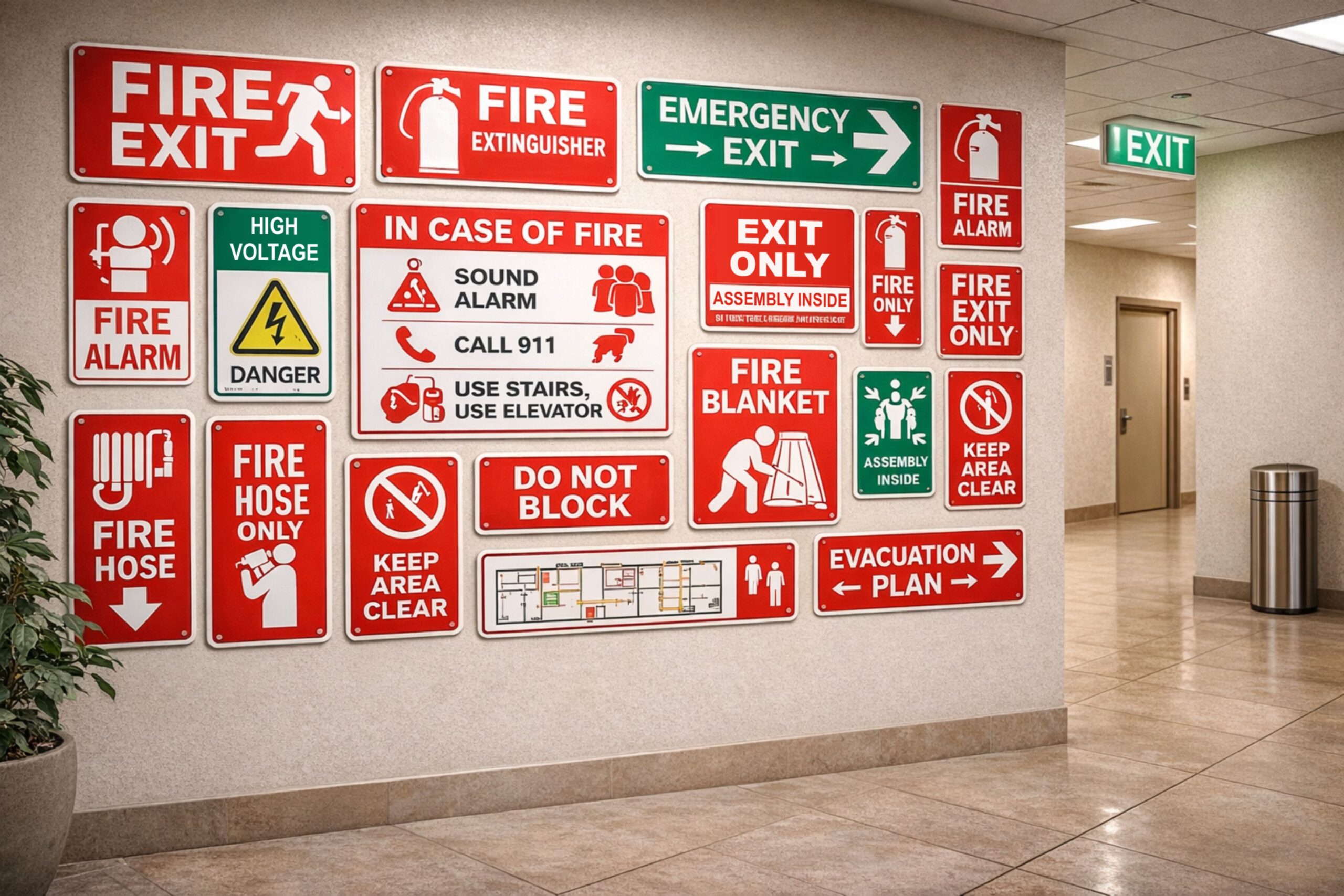 Safety Signage – AM Sign Co.